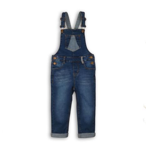 Pantaloni din denim pentru fete cu lac, Minoti, LODGE 4, albastru