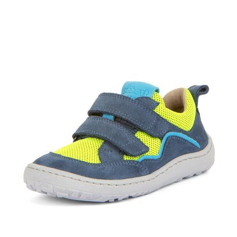 CHLAPECKÉ BAREFOOT TENISKY BASE DENIM+ FRODDO G3130260-7 SVĚTLE MODRÁ