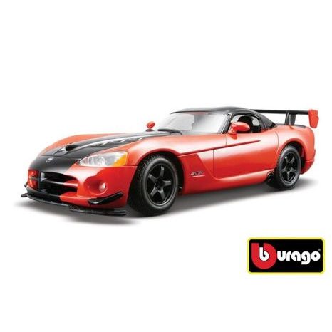 BBRUGO 1:24 DODGE VIPER SRT10 ACR RED / BLACK, BBRAGO, W007277