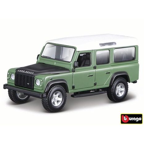 Bburago 1:32 Land Rover Defender 110 - zöld,  W021231 