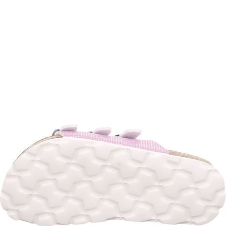 DÍVČÍ KORKOVÉ PANTOFLE SUPERFIT FOOTBAD PURPLE 1-800113-8500