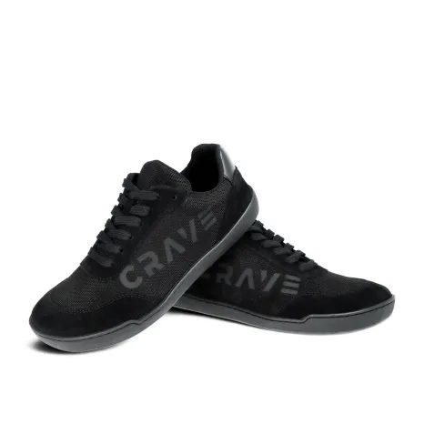 BAREFOOT TENISKY CRAVE CUPERTINO BLACK, ČERNÁ