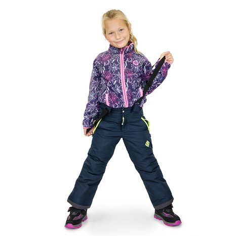 ZIMNÉ LYŽIARSKE NOHAVICE PRE CHLAPCOV, PIDILIDI, PD1105-04, TMAVOMODRÁ