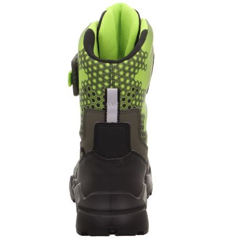 DĚTSKÉ ZIMNÍ BOTY ROCKET GREEN/BLACK GORE-TEX, SUPERFIT , 1-000409-7000, ZELENÁ