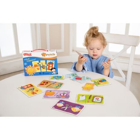 FAR FAR LAND PUZZLE ČINNOSTI TROJICE 8 OBRÁZKŮ - LIFESTYLE