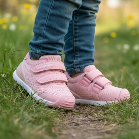 DIEVČENSKÉ BAREFOOT TENISKY SPORT BASICO ROSA BIOMECANISC 262136-D032