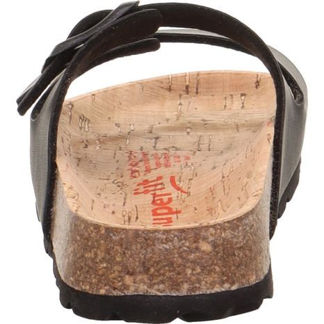 DĚTSKÉ KORKOVÉ PANTOFLE SUPERFIT FOOTBAD BLACK 1-800111-0120