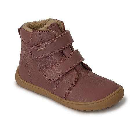 DÍVČÍ ZIMNÍ BAREFOOT BOTY BEKA OLD PINK, PROTETIKA, STARORŮŽOVÁ