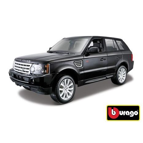 BBUGGO 1:18 Range Rover Sport Black, Bburago, W007258