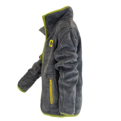 MIKINA DĚTSKÁ CHLUPATÁ SE STOJÁČKEM, PIDILIDI, PD1139-09, ŠEDÁ