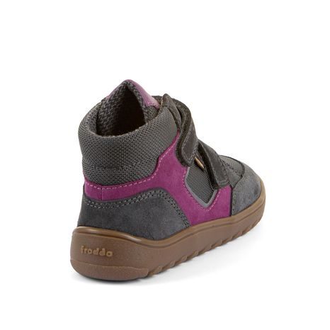 CHLAPČENSKÉ CELOROČNÉ ČLENKOVÉ BAREFOOT TOPÁNKY UP HILL TEX DARK GRAY FRODDO G3110281-14