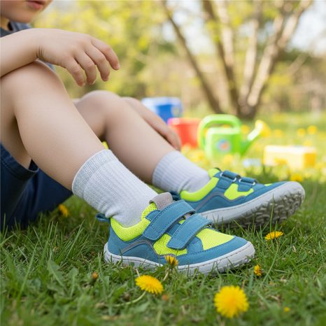 CHLAPECKÉ BAREFOOT TENISKY BAZE JEANS FRODDO G3130271-21