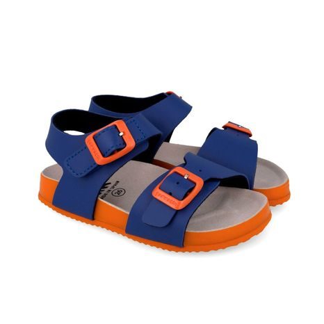 DETSKÉ SANDÁLE BIO BASICO AZUL MARINO BIOMECANICS 262472-A089