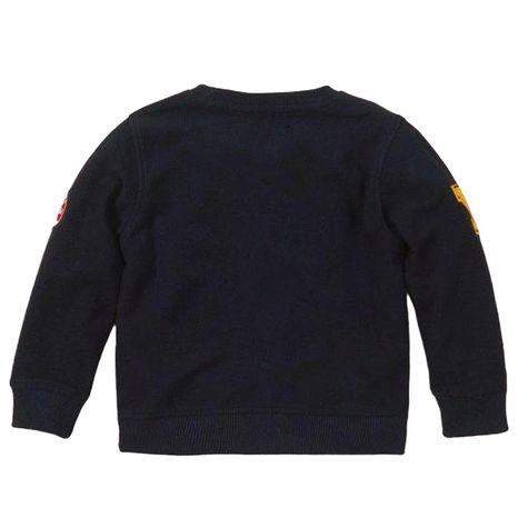 FIÚ KAPUCNIS PULÓVER, MINOTI, SCHOOL 1, KÉK