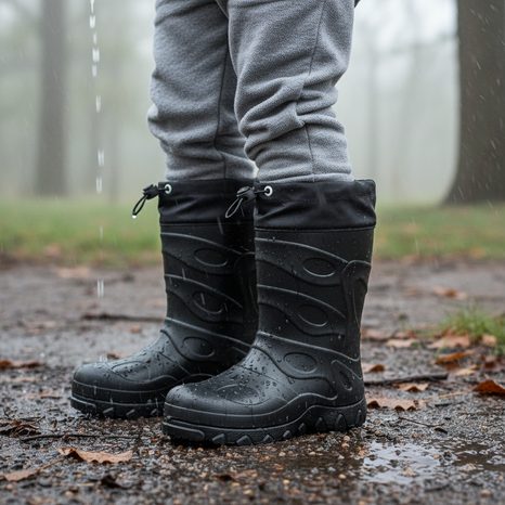 DĚTSKÉ HOLÍNKY ZATEPLENÉ EVA, PIDILIDI, PL0050-10, ČERNÁ