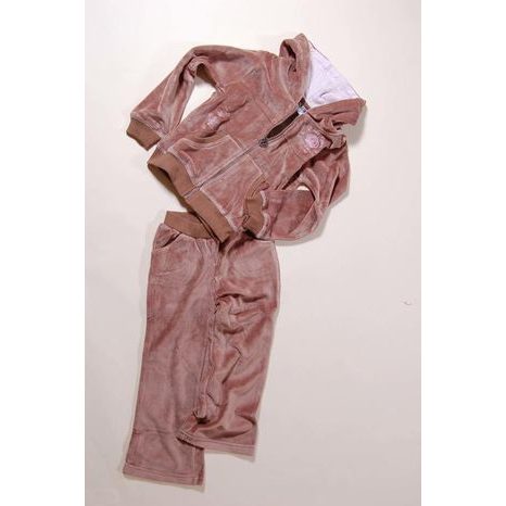 TEPLÁKOVÁ SOUPRAVA SAMETOVÁ, PIDILIDI, PD423, HNĚDÁ