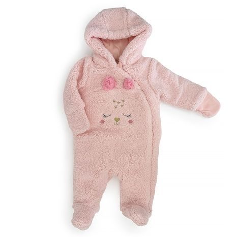 ZIMNÍ DÍVČÍ KOJENECKÁ KOMBINÉZA PIDILIDI PD1169-03 PINK