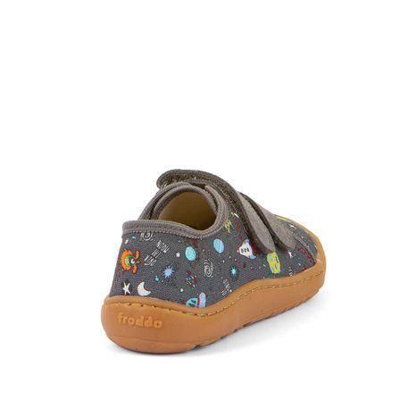 CHLAPECKÉ BAREFOOT TENISKY CANVAS  GRAY+ FRODDO G1700422-7