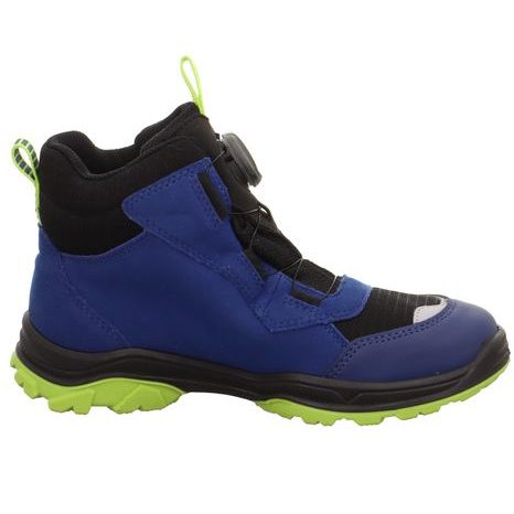 CHLAPECKÉ CELOROČNÍ BOTY JUPITER  BLAU/GREEN GORE-TEX BOA, SUPERFIT,1-000076-8010