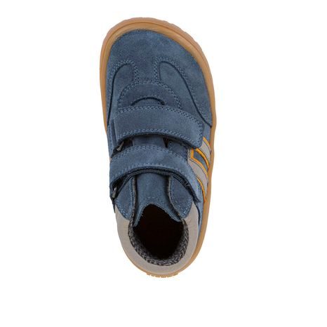 CHLAPČENSKÉ CELOROČNÉ ČLENKOVÉ BAREFOOT TOPÁNKY F-MOTION TEX DENIM FRODDO G3110285-2