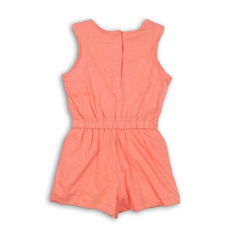 OVERAL DÍVČÍ BAVLNĚNÝ, MINOTI, TG PLAYSUIT 1, RŮŽOVÁ