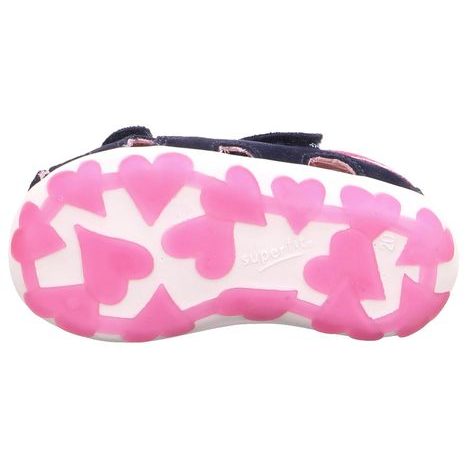 SANDALE FANNI PENTRU FETE, SUPERFIT, 0-600036-8000, ALBASTRU ÎNCHIS