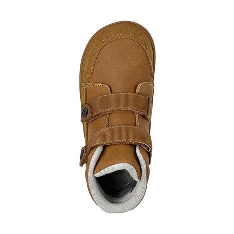 DĚTSKÉ CELOROČNÍ BAREFOOT BOTY BUGGA NUVA BROWN B00198-18