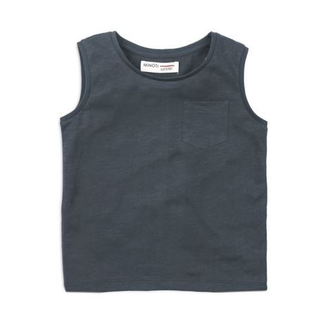 Tank top fiúk, minoti, 1vest 5, szürke