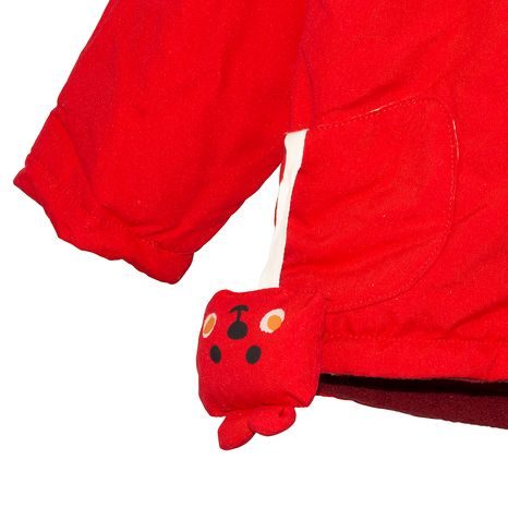 DETSKÁ BUNDA, PIDILIDI, PD0006-08, ČERVENÁ
