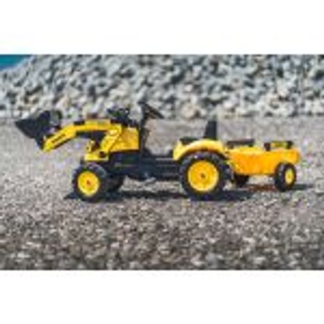ŠLAPACÍ TRAKTOR 2076M KOMASTU PEDAL BACKHOE S PŘÍVĚSEM, FALK, W014092