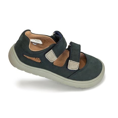 CHLAPECKÉ SANDÁLY BAREFOOT PADY MARINE, PROTETIKA, ČERNÁ