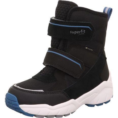 CHLAPECKÉ SNĚHULE CULUSUK 2.0 BLACK/BLUE GORE-TEX, SUPERFIT , 1-009173-0000, ČERNÁ