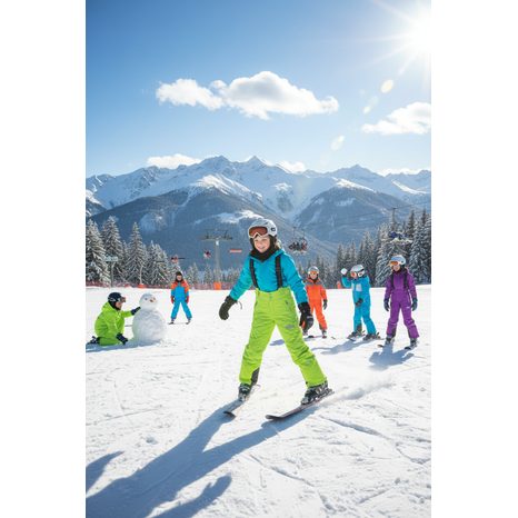 PANTALONI DE SCHI DE IARNĂ, PIDILIDI, PD1008-19, VERDE