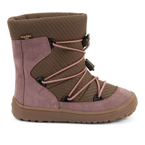 GHETE BAREFOOT DE IARNĂ PENTRU FETE TEX TRACK WOOL DARK PINK FRODDO G3160251-15