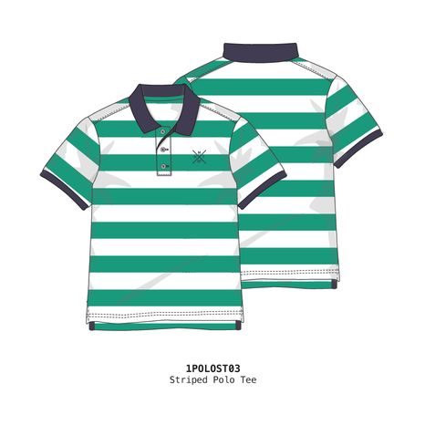 Tričko chlapecké Polo s krátkým rukávem, Minoti, 1POLOST 3, zelená 