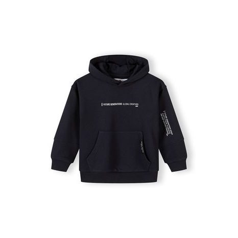 CHLAPČENSKÁ TEPLÁKOVÁ SÚPRAVA MINOTI 29FLEECE260 ČIERNA