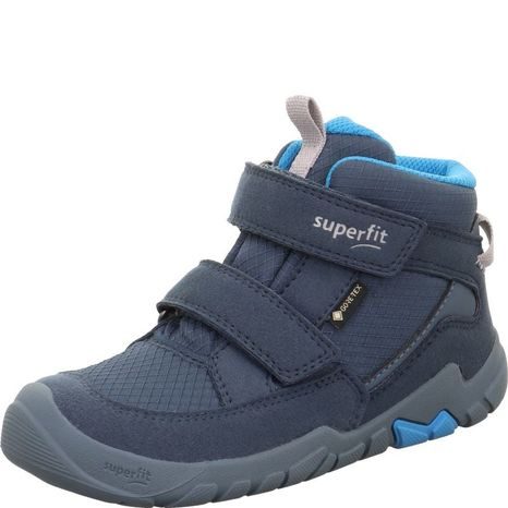 CHLAPECKÉ KOTNÍKOVÉ TENISKY SUPERFIT BAREFIT TRACE GTX  BLUE/TURQUOISE 1-006042-8000