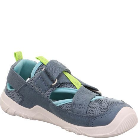 CHLAPECKÉ BAREFIT SANDÁLY TRACE BLUE/LIGHT GREEN SUPERFIT 1-006029-8000 MODRÁ