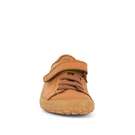 DETSKÉ BAREFOOT TENISKY ELASTIC COGNAC FRODDO G3130241-10 BROWN