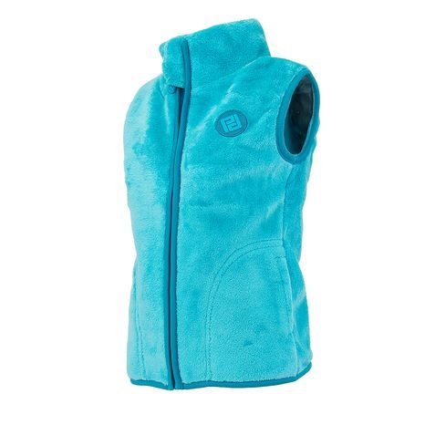 VESTA DĚTSKÁ CHLUPATÁ SE STOJÁČKEM, PIDILIDI, PD1140-15, TYRKYSOVÁ