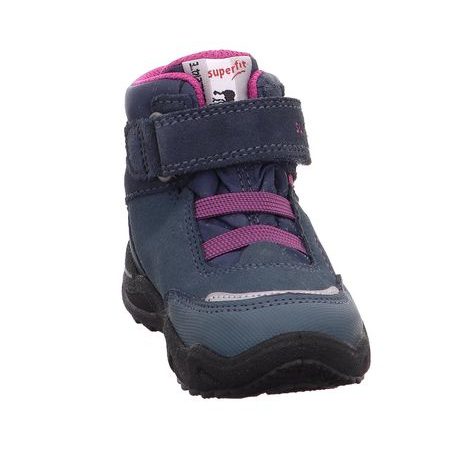 DIEVČENSKÉ ZIMNÉ TOPÁNKY GLACIER GTX, SUPERFIT, 1-009227-8030, MODRÁ