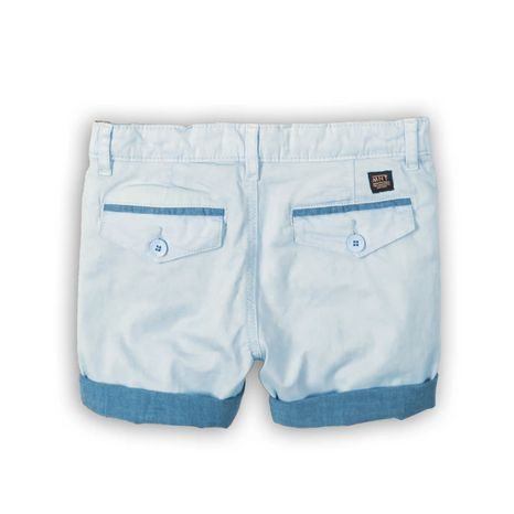 KRAŤASY CHLAPECKÉ BAVLNĚNÉ, MINOTI, SALT 6, SVĚTLE MODRÁ