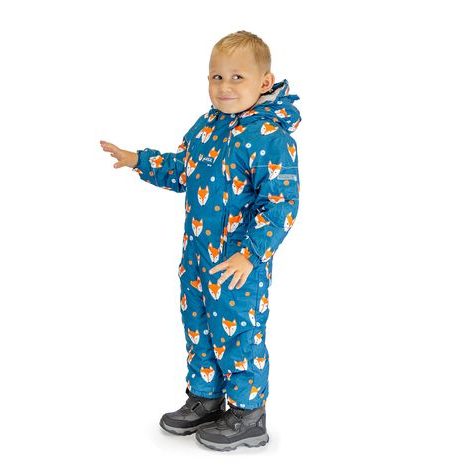 OVERAL ZIMNÍ CHLAPECKÝ S KOŽÍŠKEM, PIDILIDI, PD1142-04, MODRÁ