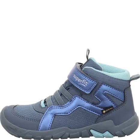 ÎNCĂLȚĂMINTE BAREFOOT PENTRU COPII, PENTRU TOT ANUL, SUPERFIT TRACE GTX BLUE 1-006034-8030