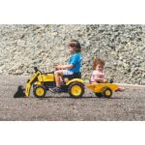 ŠLAPACÍ TRAKTOR 2076M KOMASTU PEDAL BACKHOE S PŘÍVĚSEM, FALK, W014092