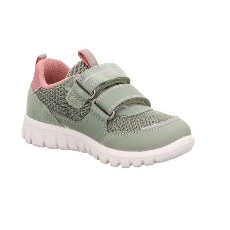 DÍVČÍ CELOROČNÍ BOTY SPORT7 MINI, SUPERFIT,1-006203-7510, ZELENÁ
