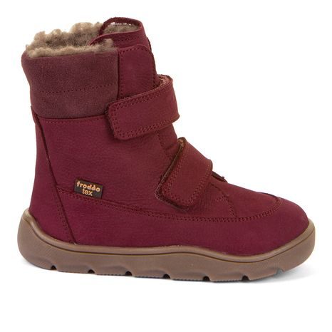 DÍVČÍ ZIMNÍ BAREFOOT BOTY ZERU TEX WINTER BORDEAUX FRODDO G3160240-8