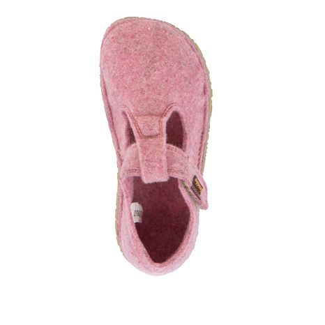 DÍVČÍ BAREFOOT BAČKORY FLEXY WOOLY PINK FRODDO G1700378-7 RŮŽOVÁ