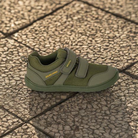 CHLAPECKÉ BAREFOOT TENISKY S MEMBRÁNOU NOLAN KHAKI, PROTETIKA