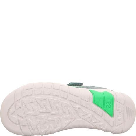 GYEREK BAREFOOT TORNACIPŐ SUPERFIT TRACE LIGHT GREEN/LIGHT GREY GORE-TEX 1-006027-7500